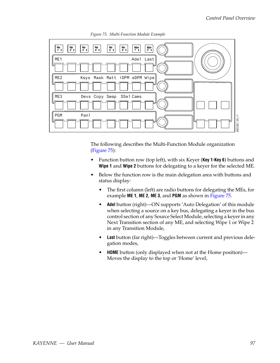Grass Valley Kayenne v.3.0 User Manual | Page 97 / 480