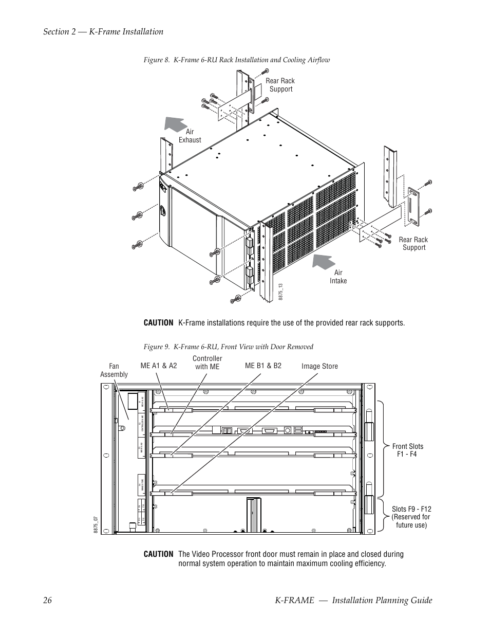 Grass Valley K-Frame Installation Planning Guide Jul 07 2014 User Manual | Page 26 / 56