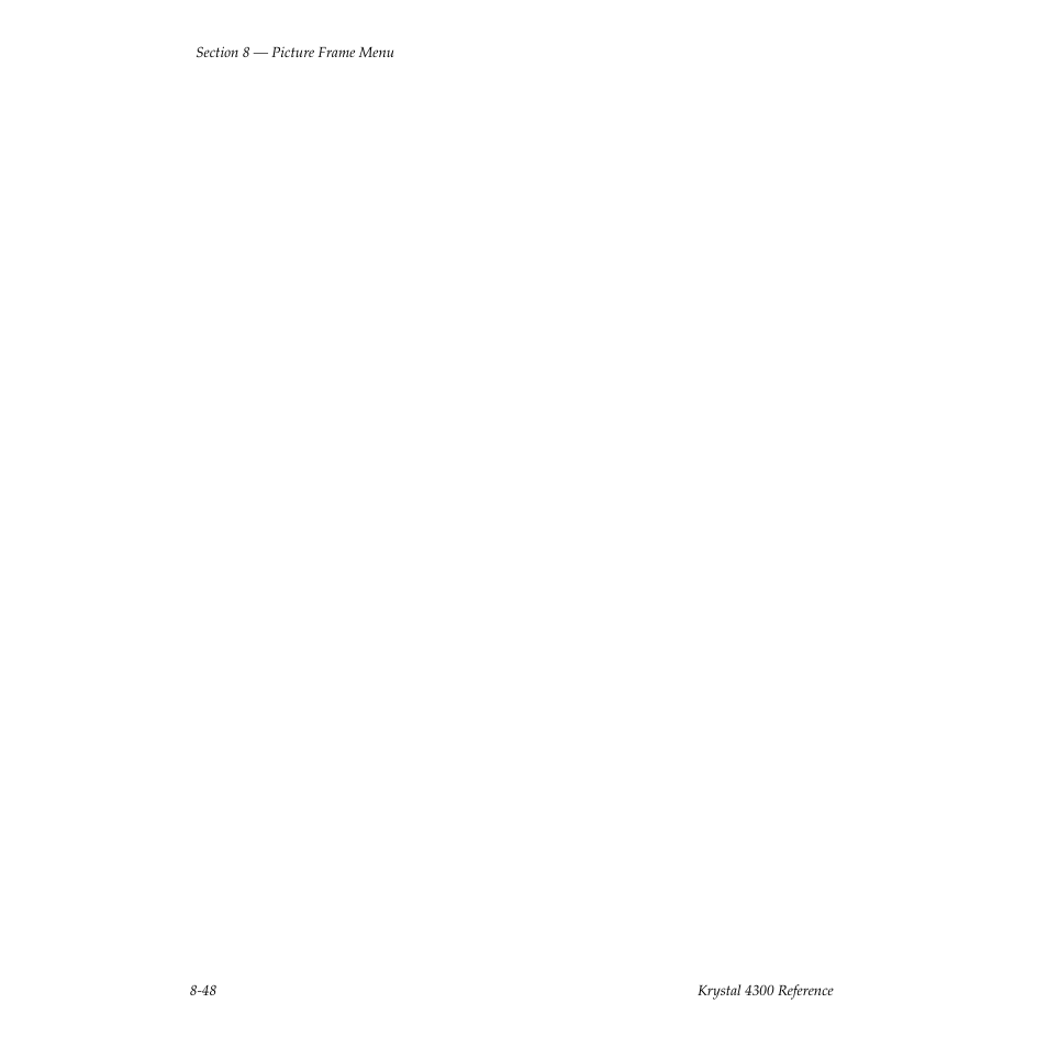 Grass Valley 4300 Krystal Reference Manual v.3.1 User Manual | Page 194 / 334