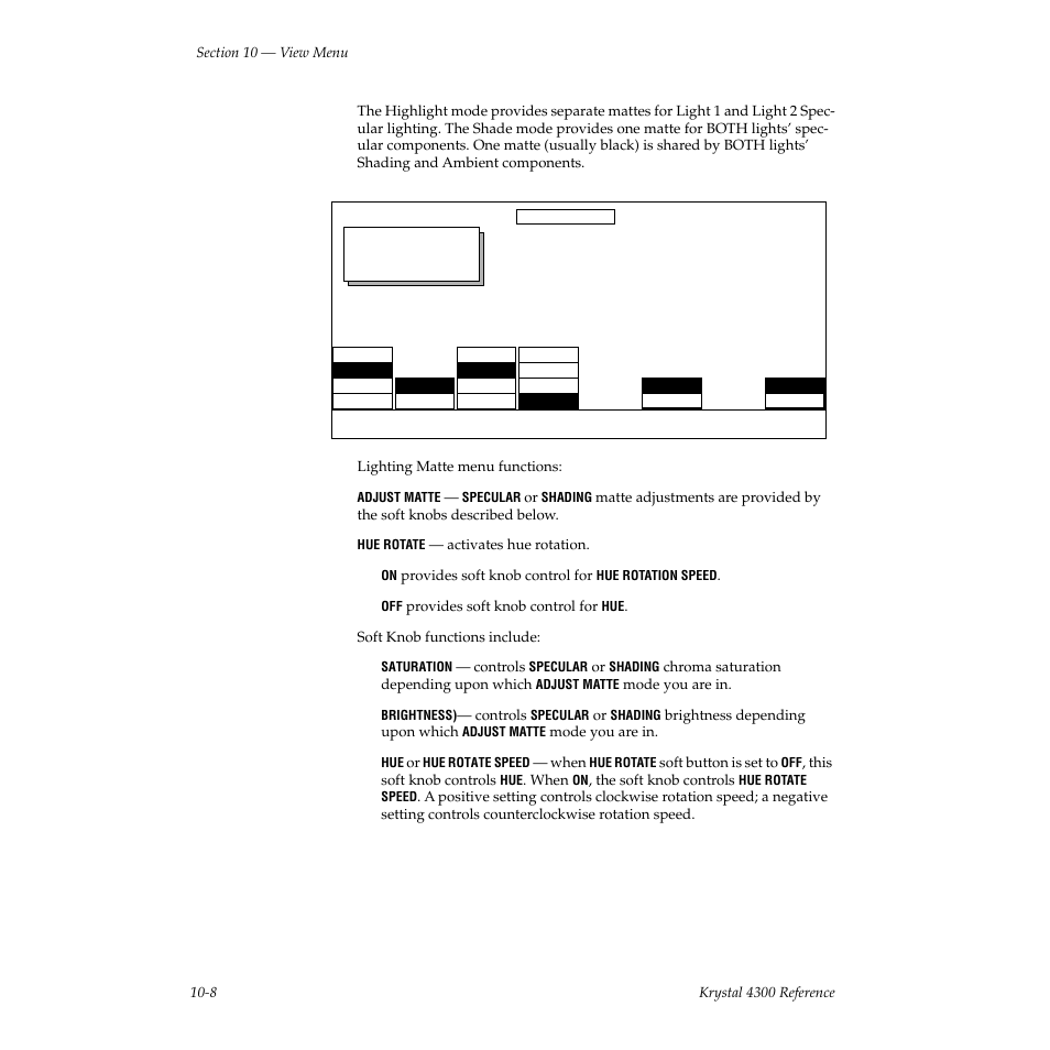 Grass Valley 4300 Krystal Reference Manual v.3.1 User Manual | Page 226 / 334