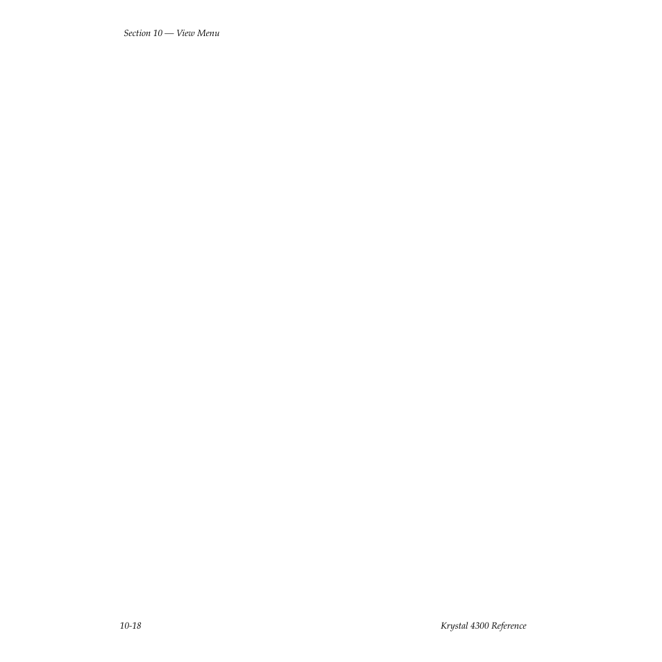 Grass Valley 4300 Krystal Reference Manual v.3.1 User Manual | Page 236 / 334
