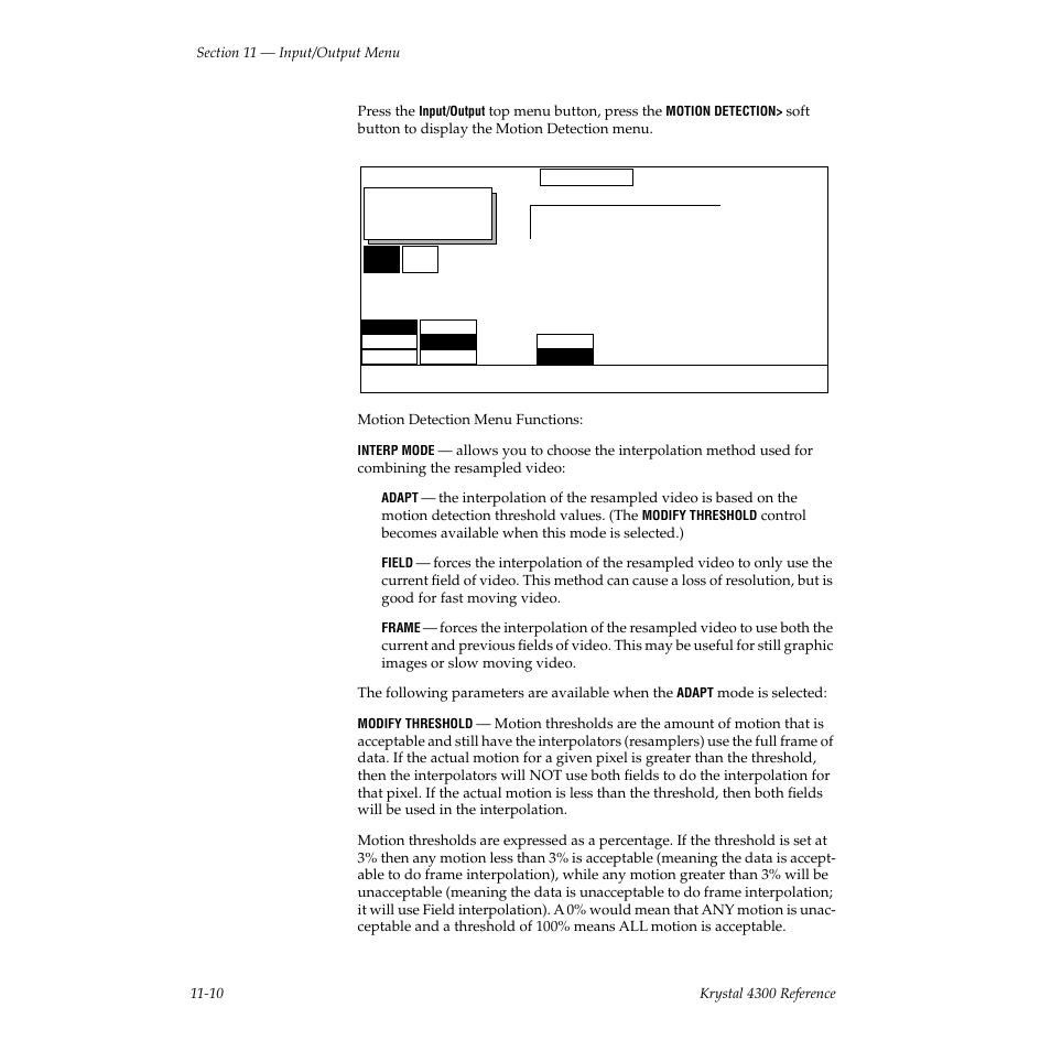 Grass Valley 4300 Krystal Reference Manual v.3.1 User Manual | Page 246 / 334
