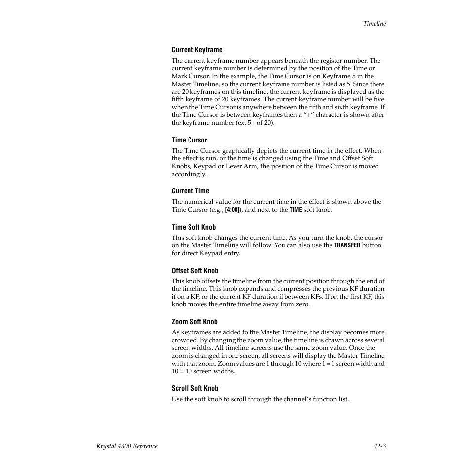Grass Valley 4300 Krystal Reference Manual v.3.1 User Manual | Page 271 / 334