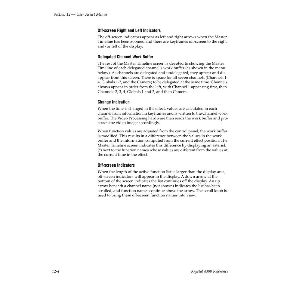 Grass Valley 4300 Krystal Reference Manual v.3.1 User Manual | Page 272 / 334