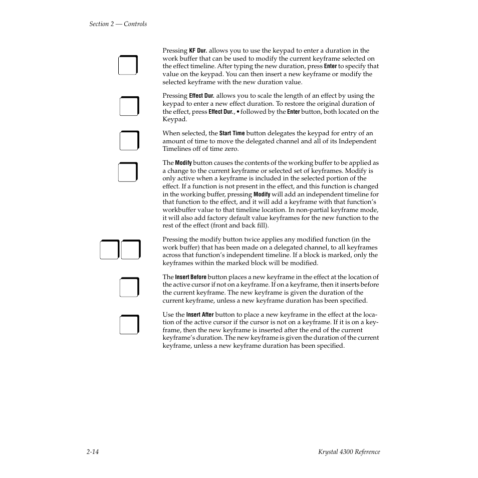 Grass Valley 4300 Krystal Reference Manual v.3.1 User Manual | Page 50 / 334