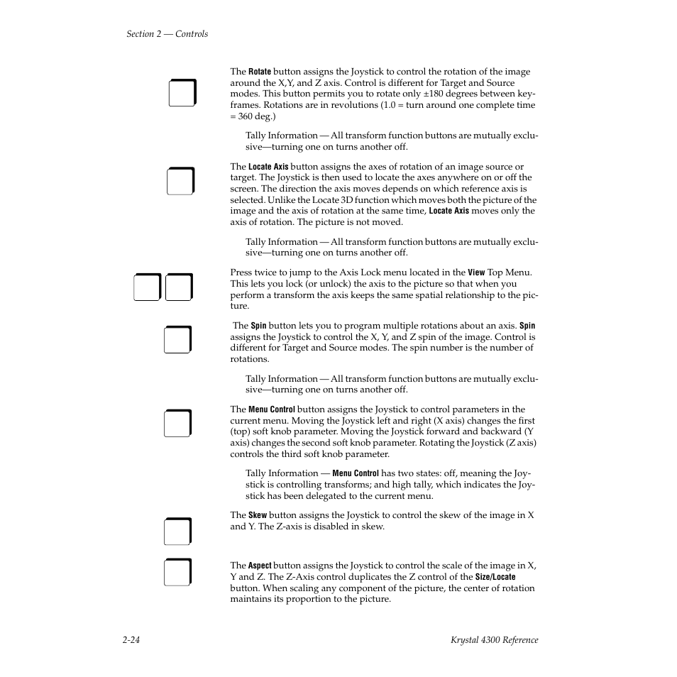 Grass Valley 4300 Krystal Reference Manual v.3.1 User Manual | Page 60 / 334
