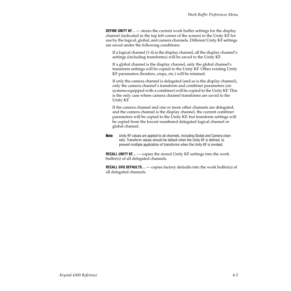 Grass Valley 4300 Krystal Reference Manual v.3.1 User Manual | Page 77 / 334