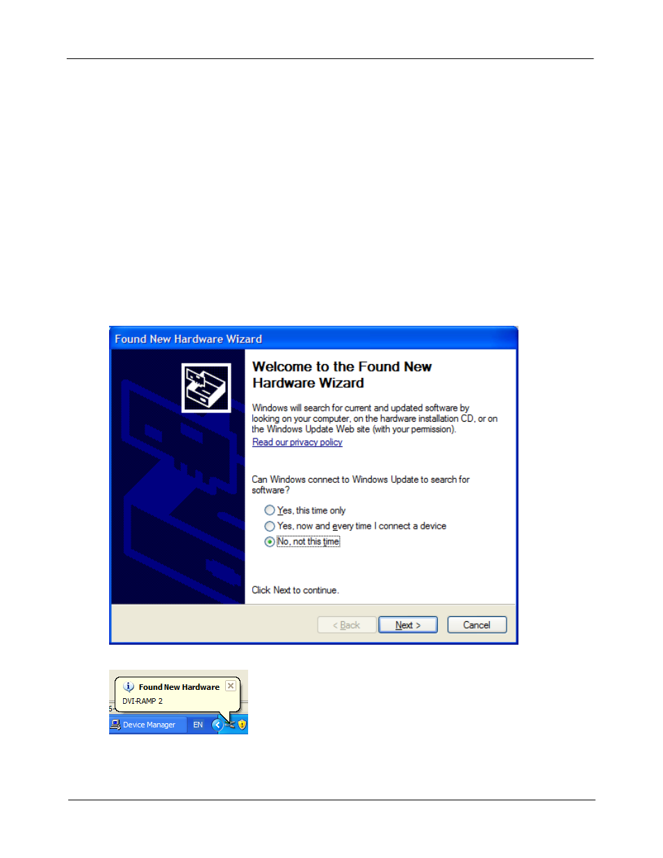 5 windows driver installation | Grass Valley KXI-DVI-Bridge User Manual | Page 15 / 21