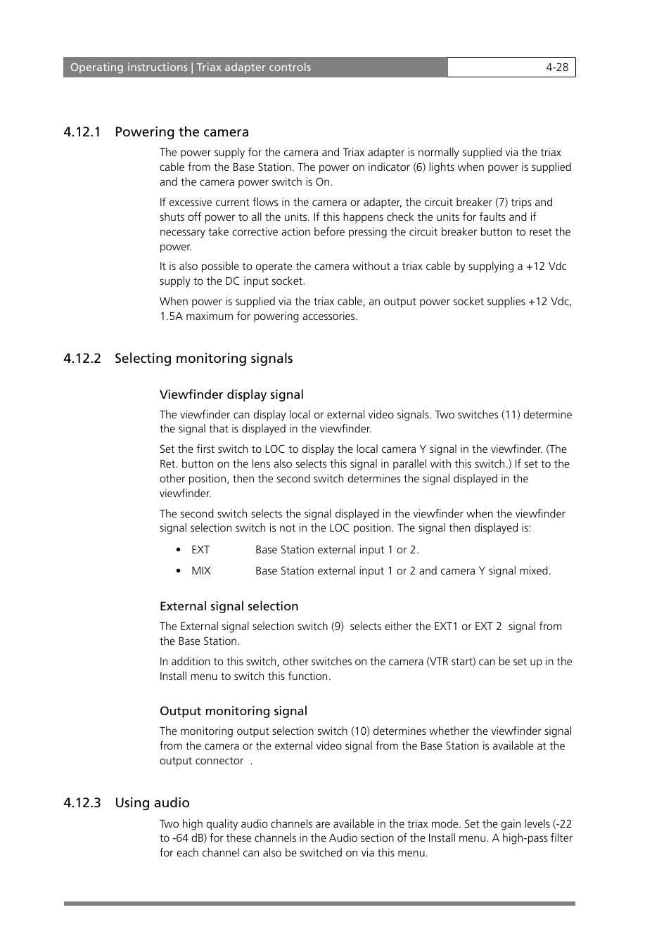 Grass Valley LDK 500 User Manual | Page 67 / 81