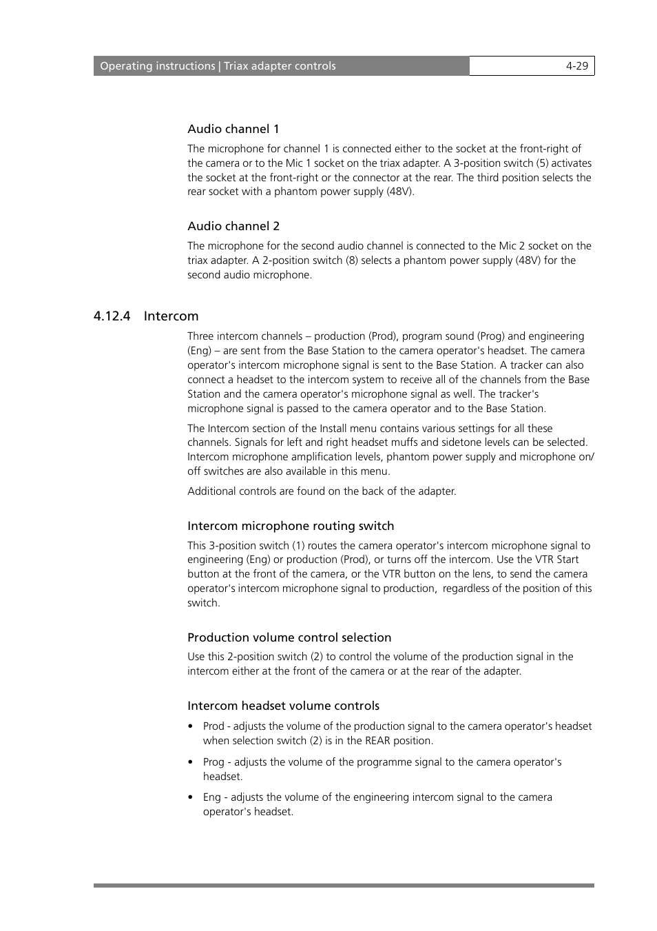 Grass Valley LDK 500 User Manual | Page 68 / 81