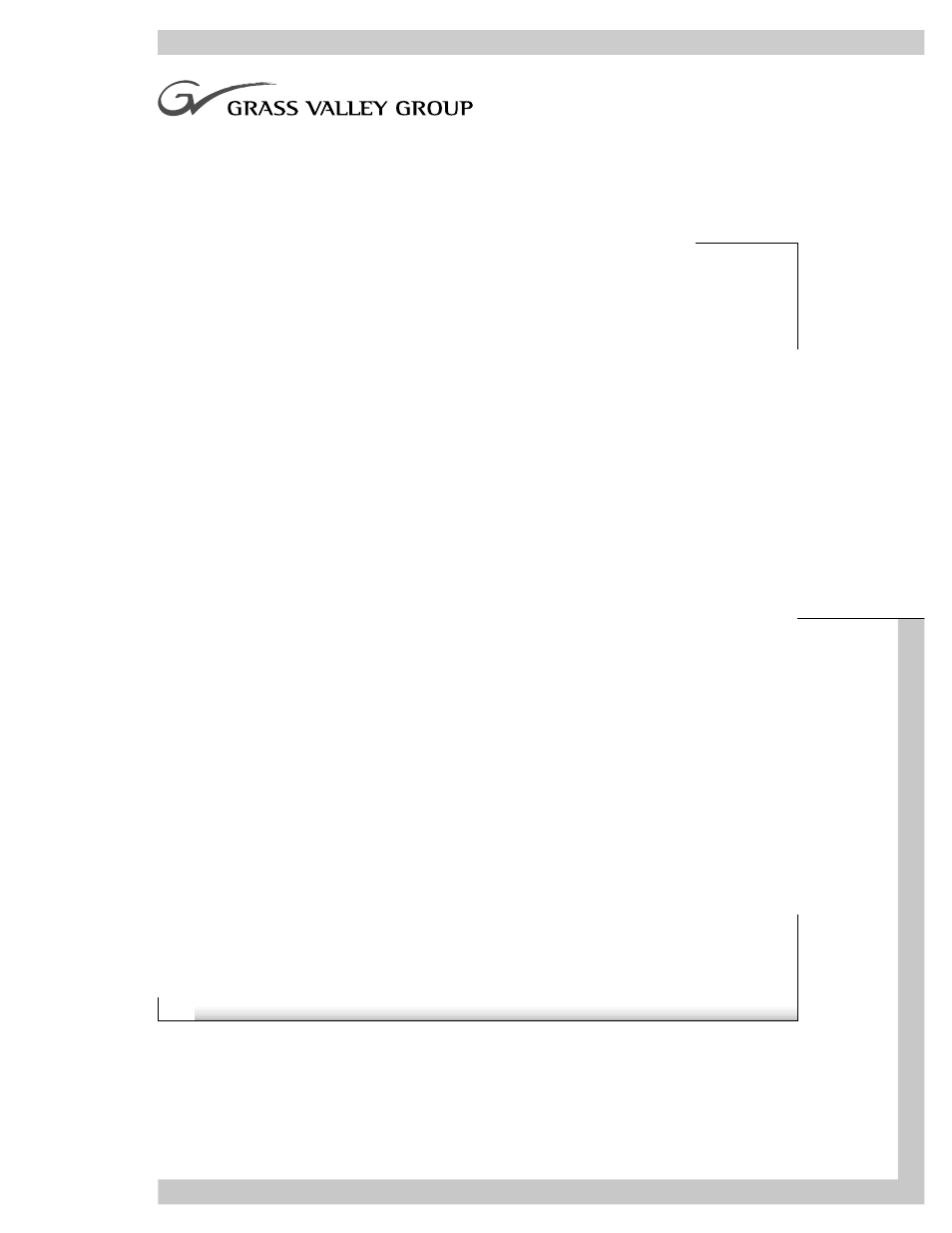 Grass Valley LVS 100 v.3.15 User Manual | 370 pages