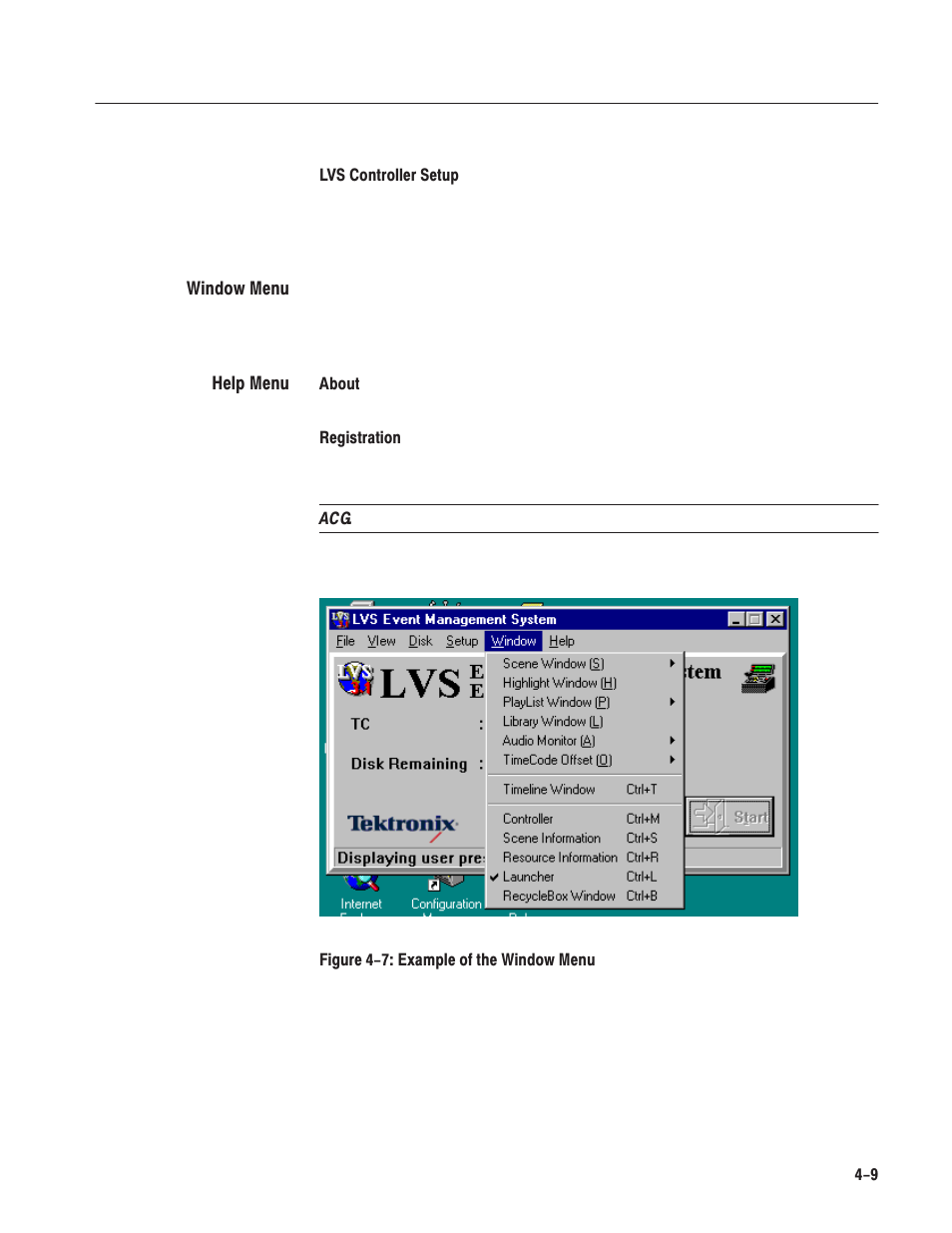 Grass Valley LVS 100 v.3.15 User Manual | Page 127 / 370