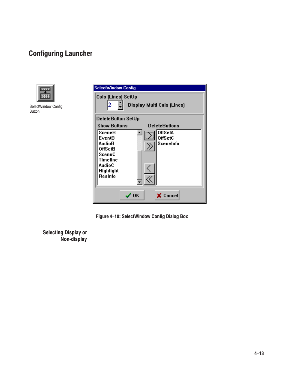 Configuring launcher | Grass Valley LVS 100 v.3.15 User Manual | Page 131 / 370