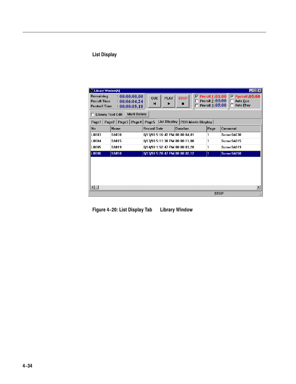 Grass Valley LVS 100 v.3.15 User Manual | Page 152 / 370