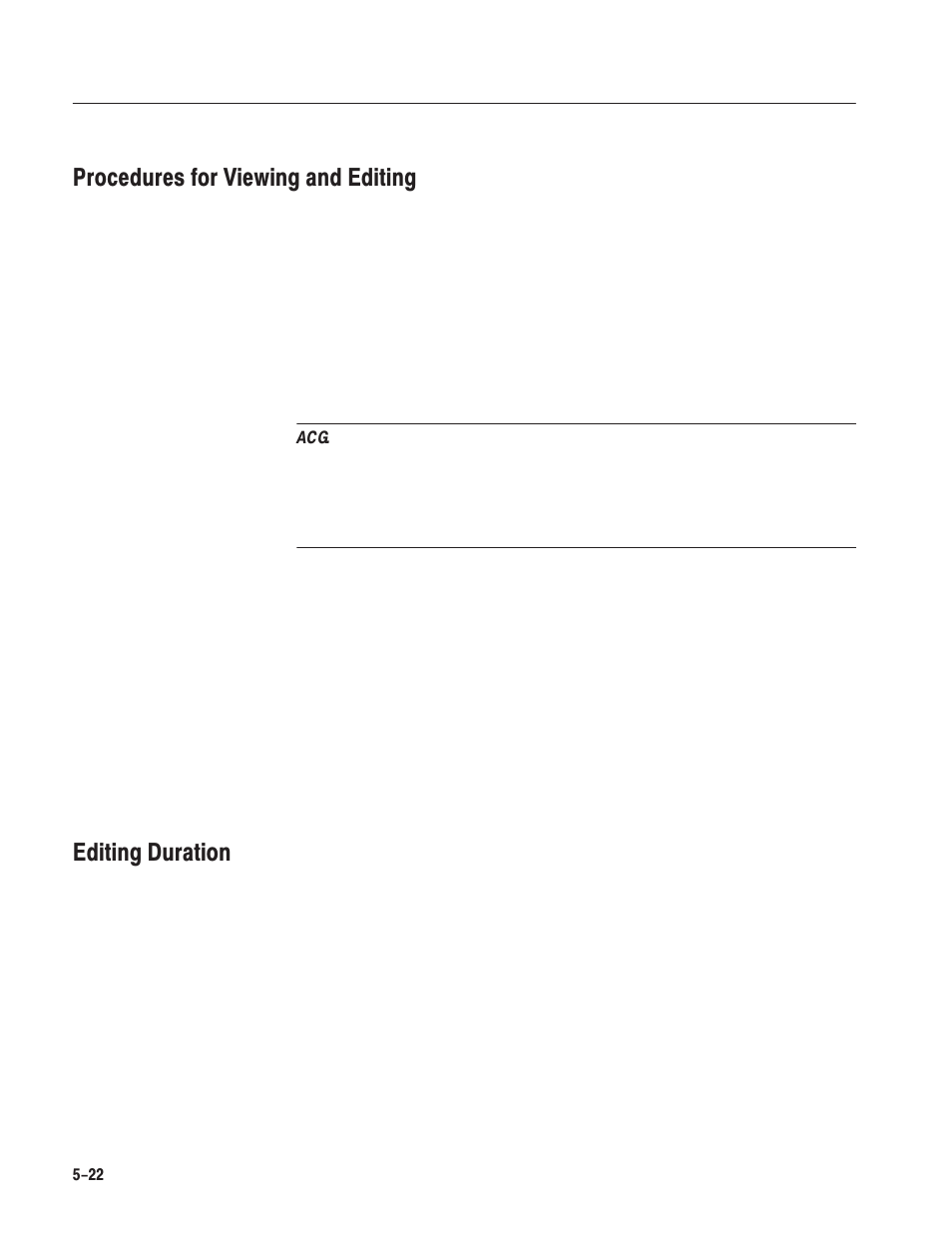 Procedures for viewing and editing, Editing duration | Grass Valley LVS 100 v.3.15 User Manual | Page 234 / 370