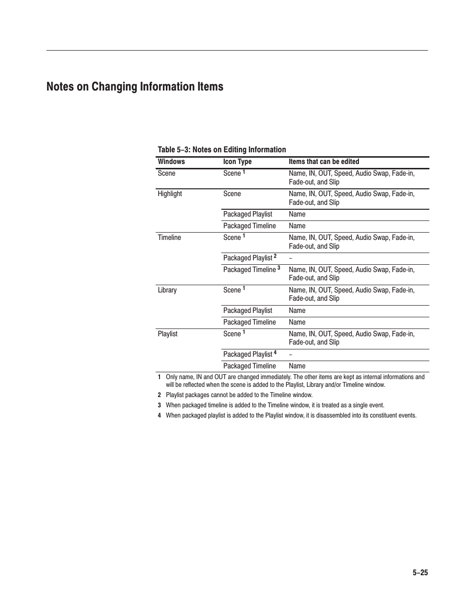 Grass Valley LVS 100 v.3.15 User Manual | Page 237 / 370