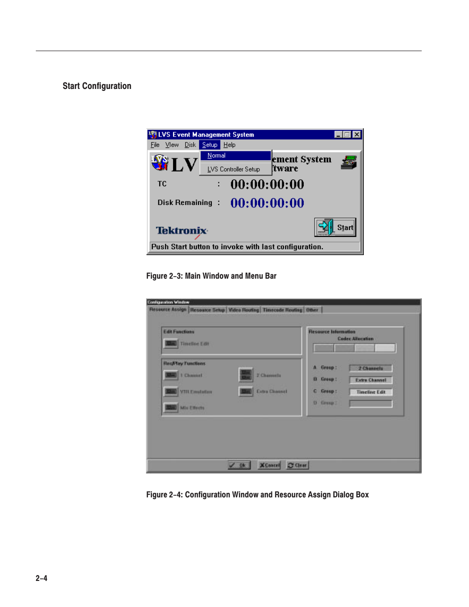 Grass Valley LVS 100 v.3.15 User Manual | Page 60 / 370
