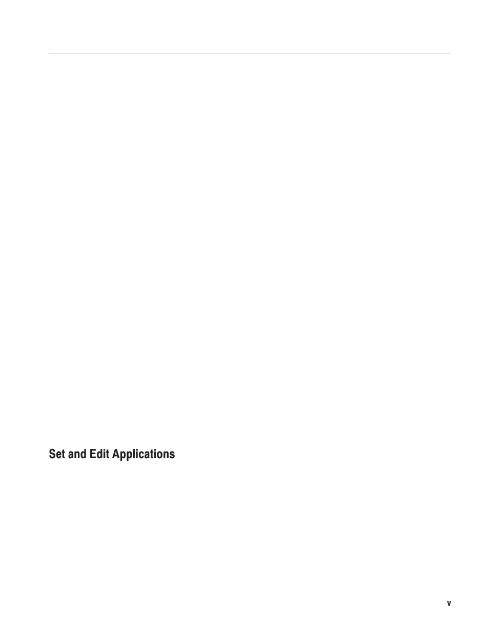 Set and edit applications | Grass Valley LVS 100 v.3.15 User Manual | Page 9 / 370
