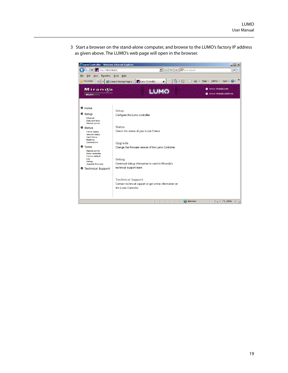 Grass Valley LUMO Series User Manual | Page 27 / 66