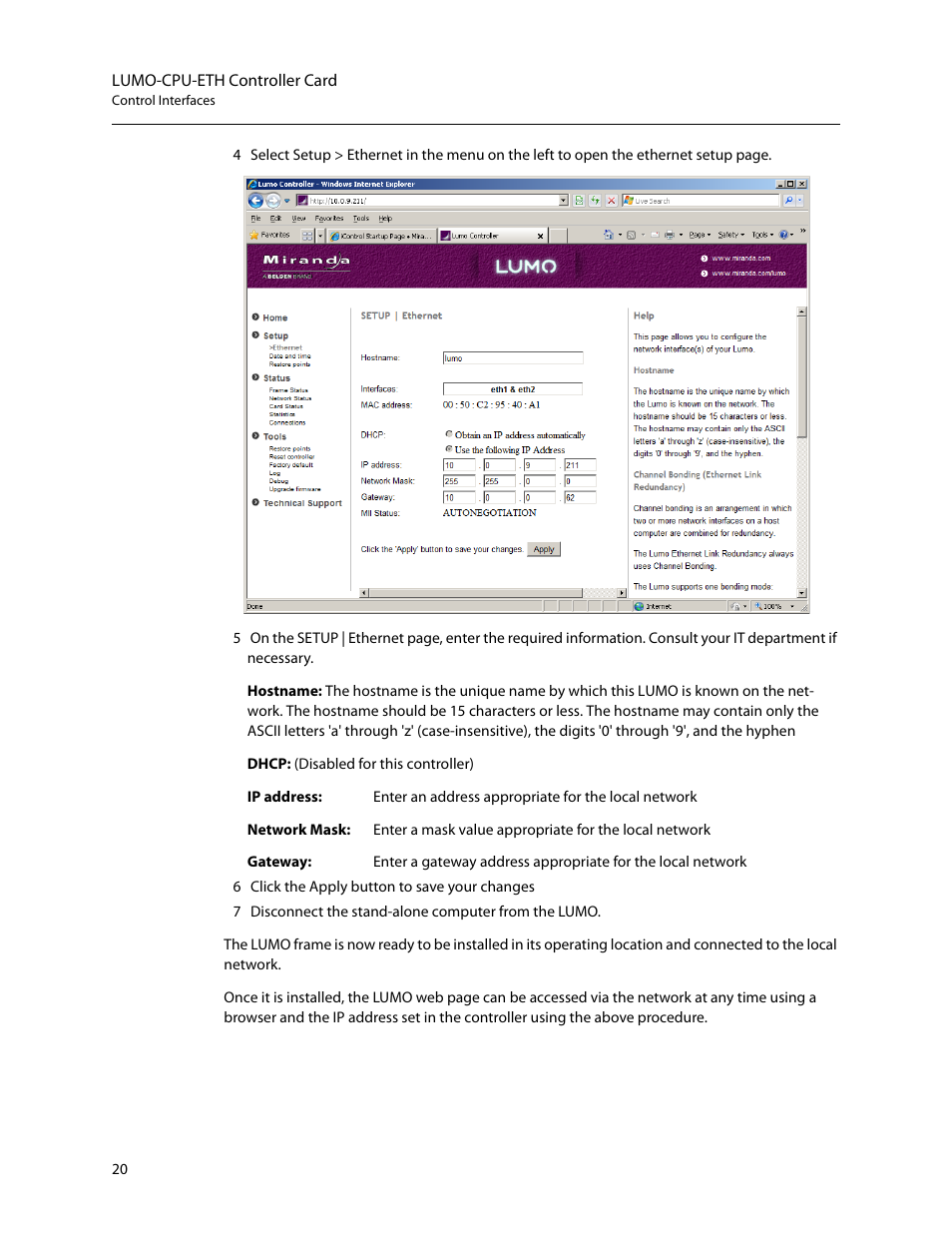 Grass Valley LUMO Series User Manual | Page 28 / 66