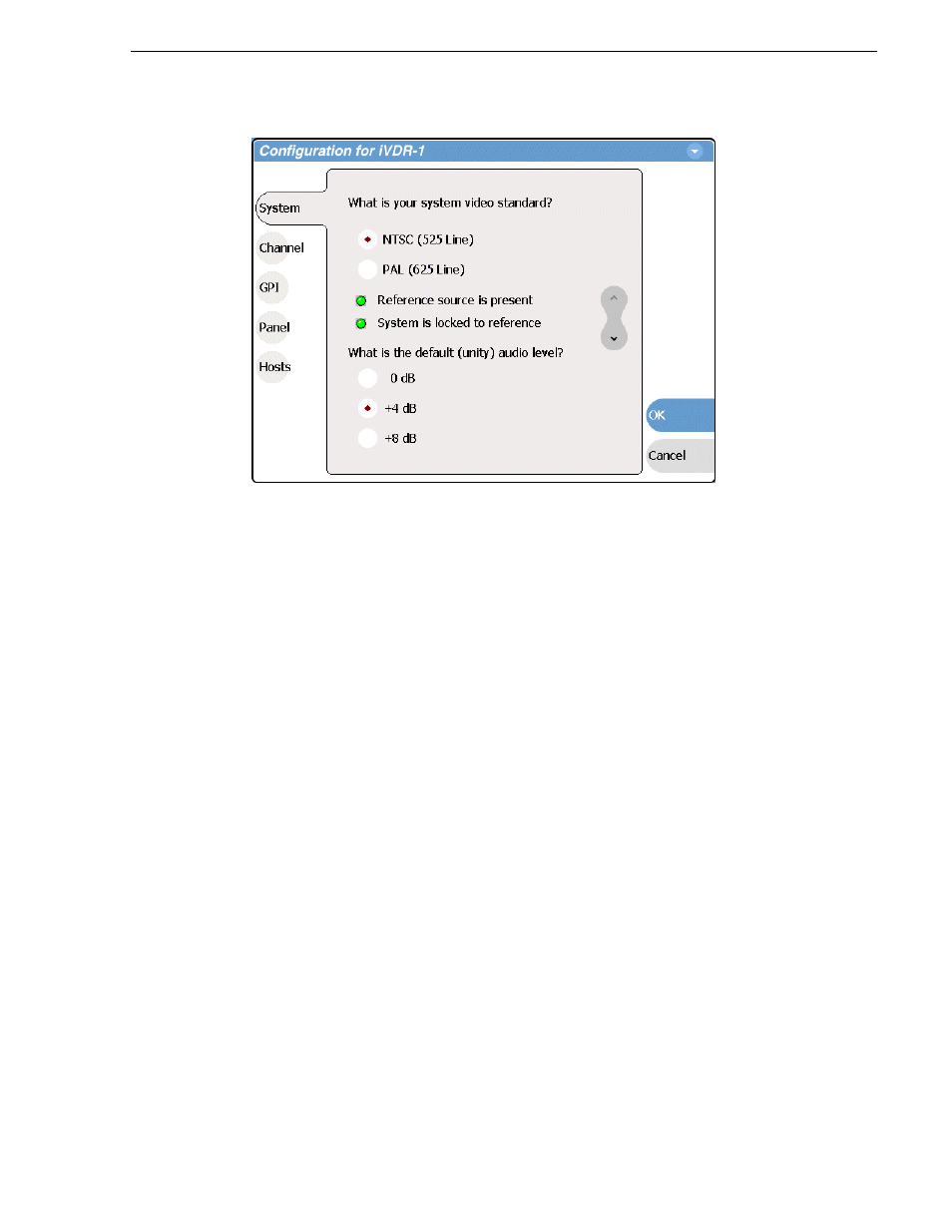 Selecting time-of-day source for event scheduling | Grass Valley M-Series iVDR User Manual v.2.0.10 User Manual | Page 103 / 324