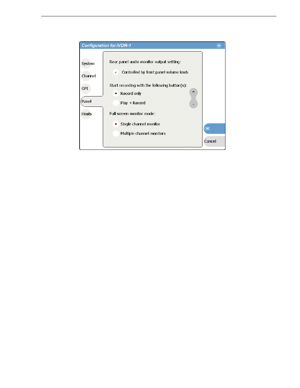 Grass Valley M-Series iVDR User Manual v.2.0.10 User Manual | Page 129 / 324