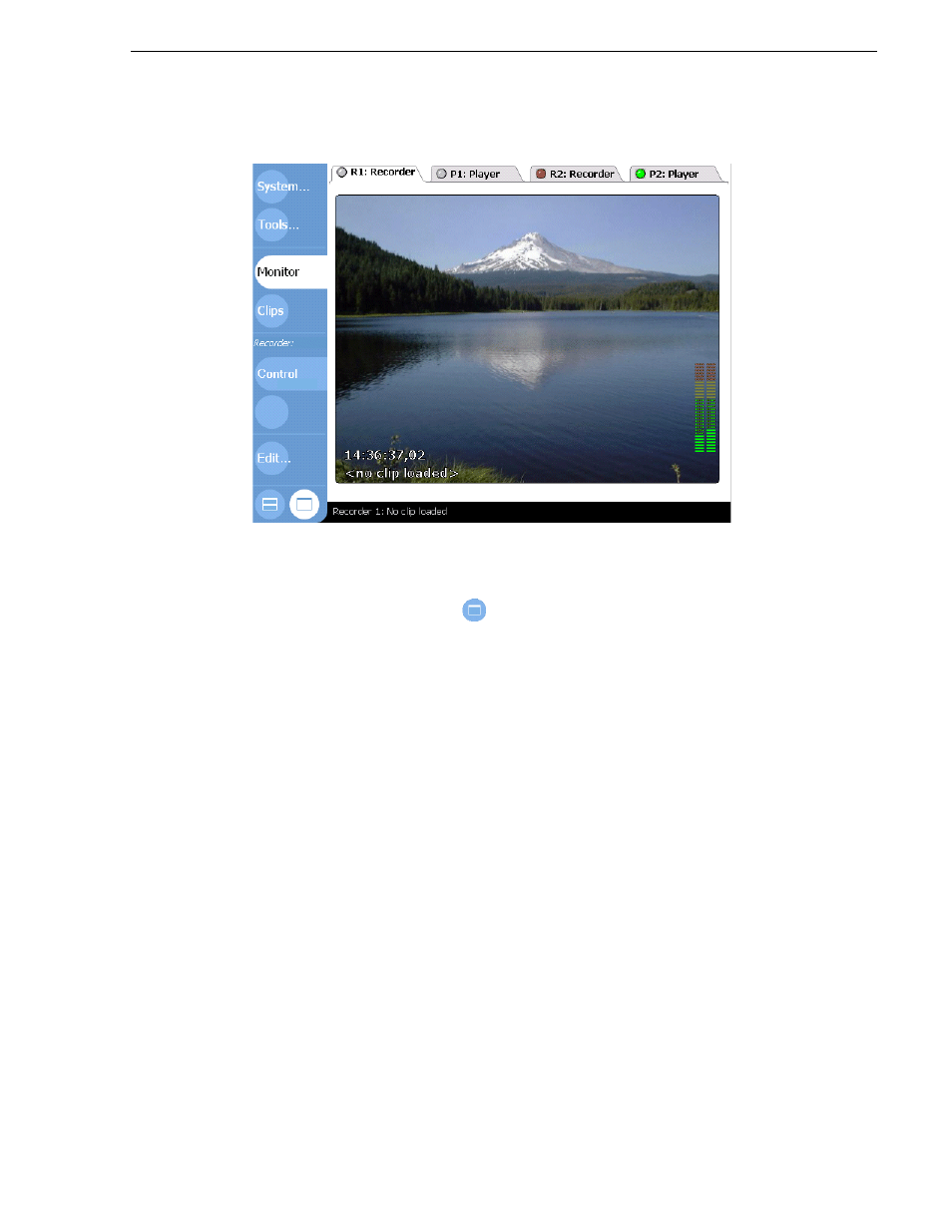 Selecting the default full screen view, Toggling between multiple and single channel views, Displaying channel information in full screen mode | Grass Valley M-Series iVDR User Manual v.2.0.10 User Manual | Page 135 / 324