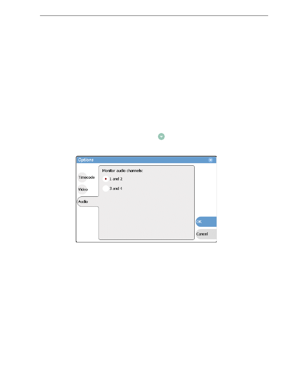 Changing video compression settings, Selecting the audio monitor source | Grass Valley M-Series iVDR User Manual v.2.0.10 User Manual | Page 151 / 324