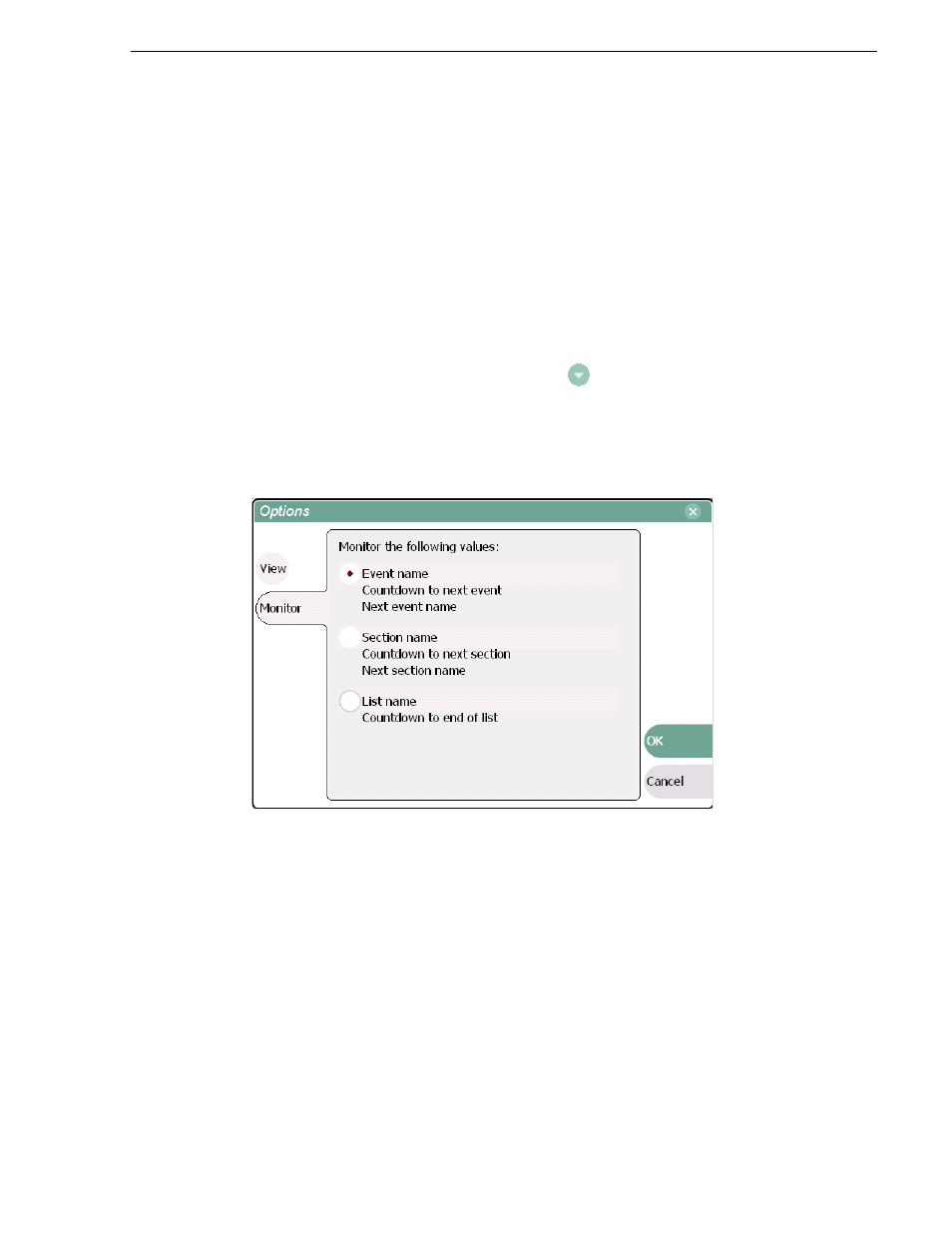 Setting monitor information | Grass Valley M-Series iVDR User Manual v.2.0.10 User Manual | Page 195 / 324