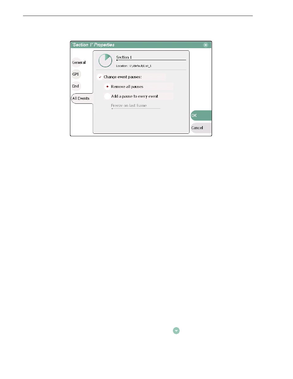 Managing playlists, Renaming a playlist, Selecting the playlist timecode | Grass Valley M-Series iVDR User Manual v.2.0.10 User Manual | Page 216 / 324