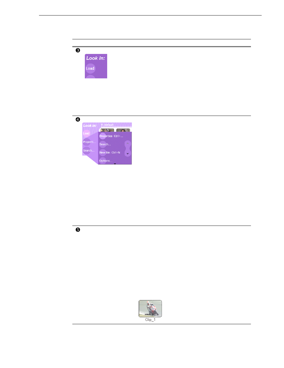 Viewing the clips pane | Grass Valley M-Series iVDR User Manual v.2.0.10 User Manual | Page 221 / 324