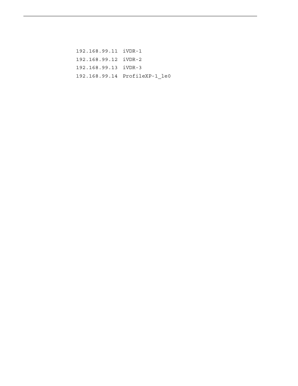 Add network hosts names for streaming | Grass Valley M-Series iVDR User Manual v.2.0.10 User Manual | Page 50 / 324