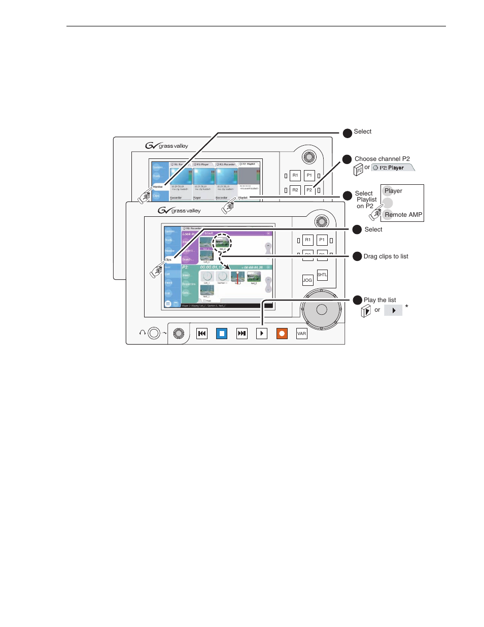 To create a playlist | Grass Valley M-Series iVDR User Manual v.2.0.10 User Manual | Page 59 / 324