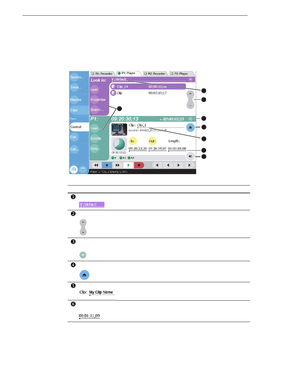 Conventions used in the appcenter interface, Chapter 3 product description | Grass Valley M-Series iVDR User Manual v.2.0.10 User Manual | Page 76 / 324