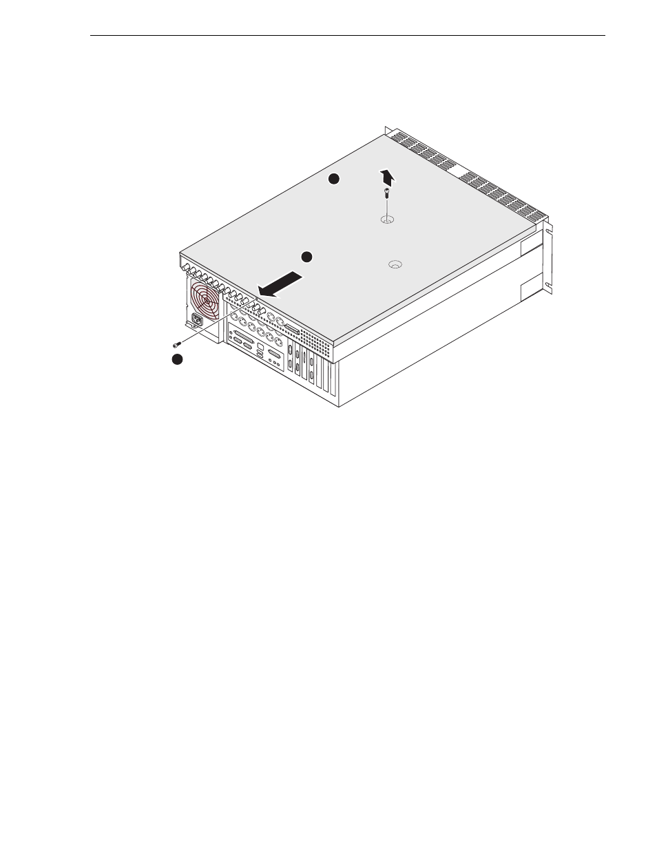 Remove the top cover | Grass Valley M-Series iVDR Upgrade Kit Installation User Manual | Page 21 / 50