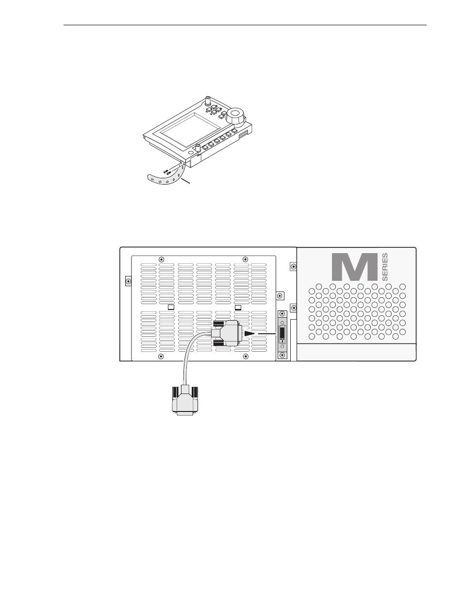 Mount bracket to the front panel module, Connect cable to front dvi connector | Grass Valley M-Series iVDR Upgrade Kit Installation User Manual | Page 41 / 50
