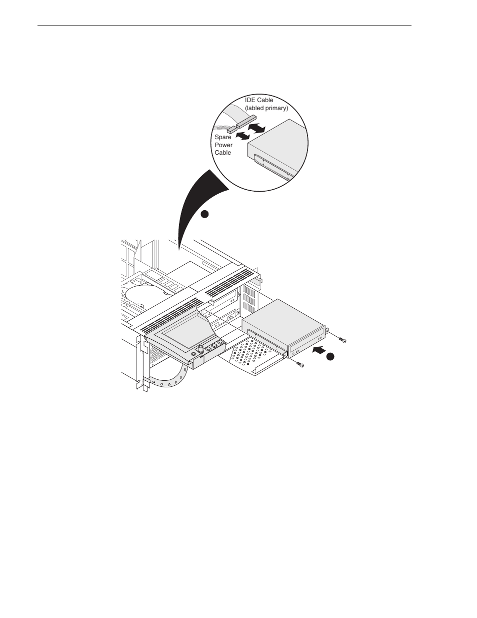 Install the dvd drive | Grass Valley M-Series iVDR Upgrade Kit Installation User Manual | Page 48 / 50
