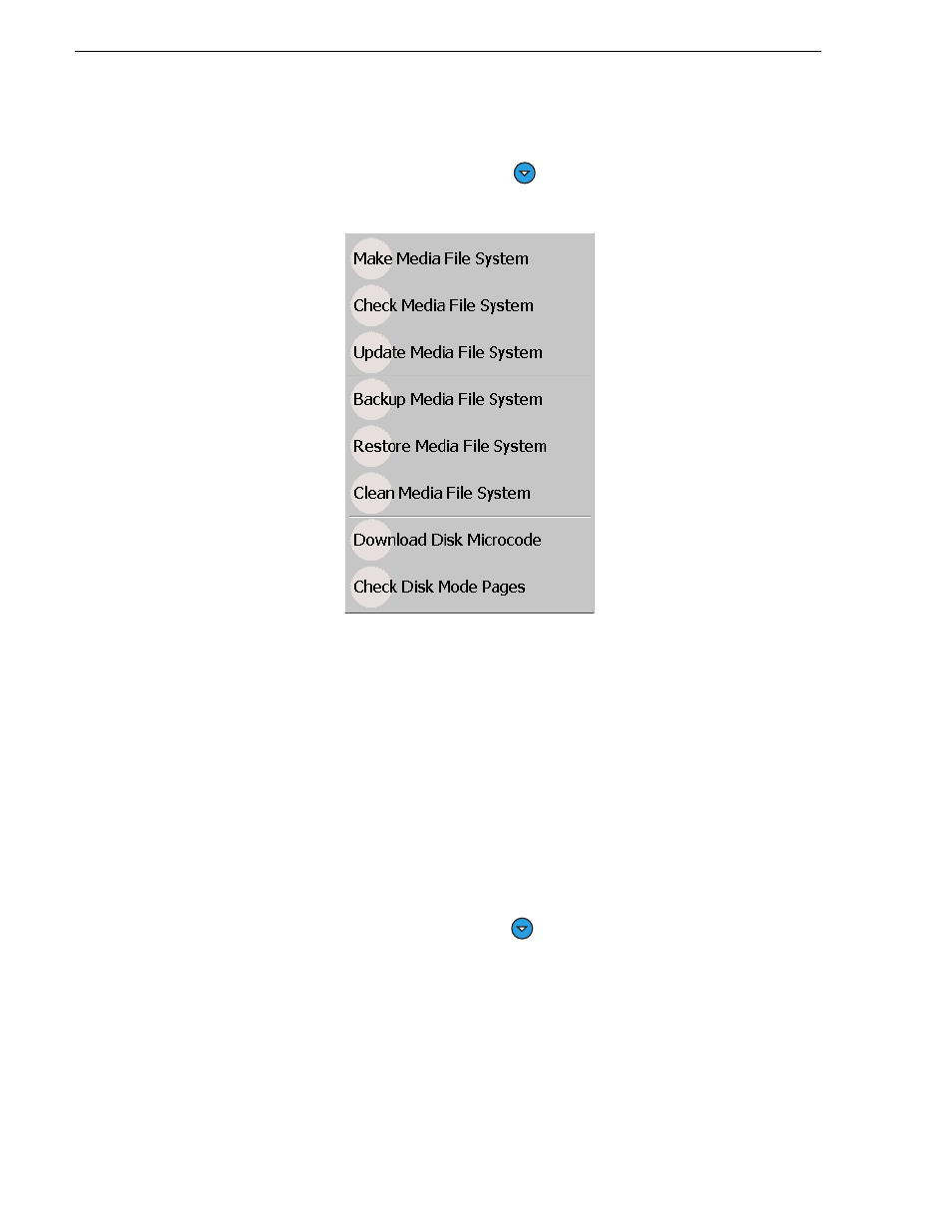 Checking the media file system, Ough, Checking the | Grass Valley M-Series iVDR Service Manual User Manual | Page 62 / 80