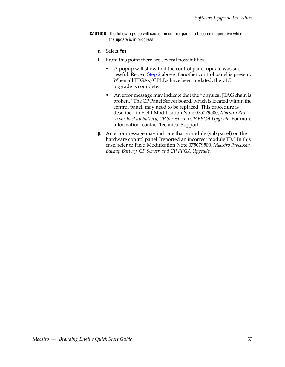 Grass Valley Maestro Master Control Branding Engine v.1.6.0 User Manual | Page 37 / 78