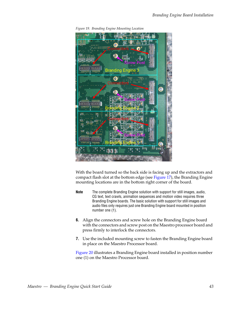 Figure 19 | Grass Valley Maestro Master Control Branding Engine v.1.6.0 User Manual | Page 43 / 78
