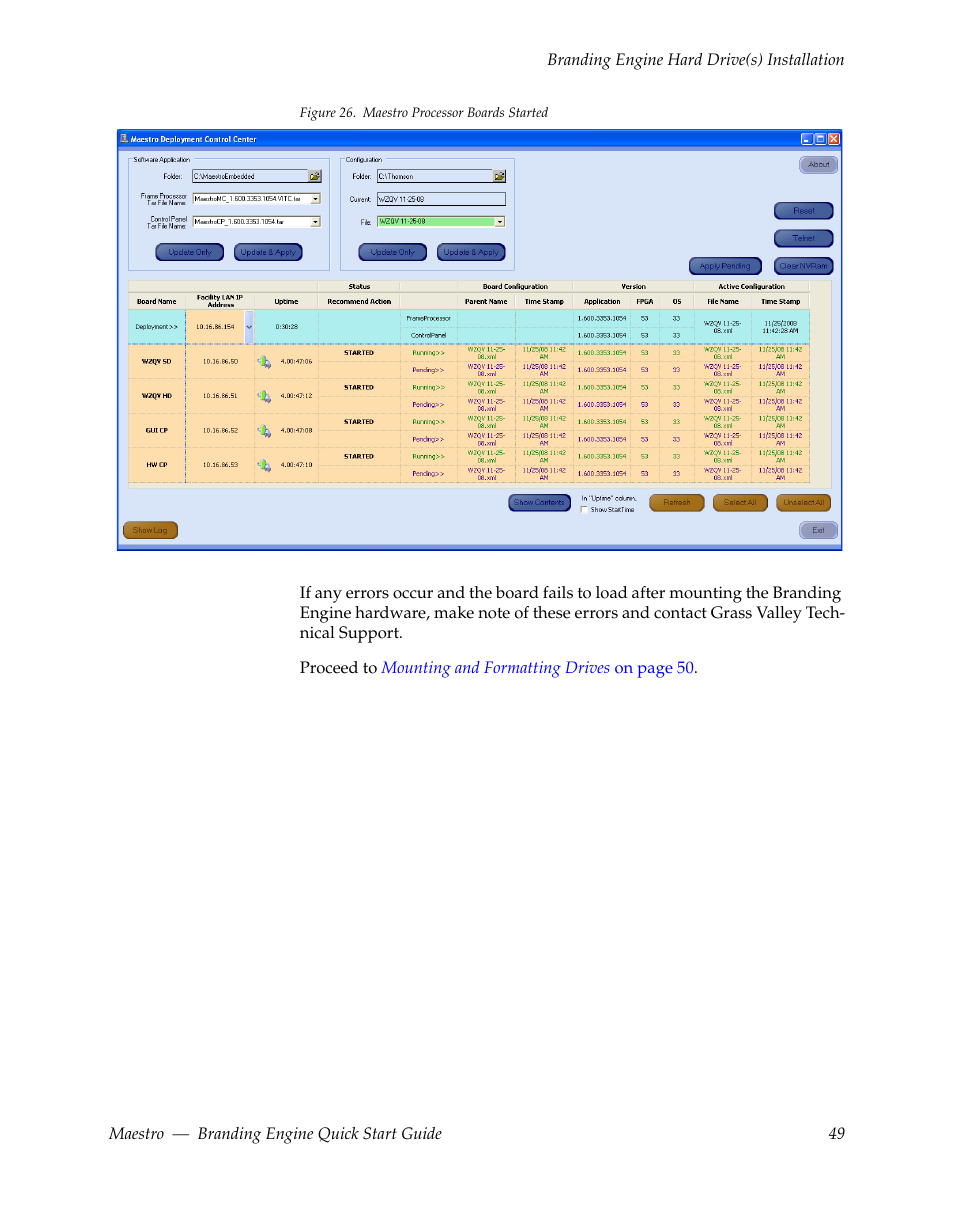Grass Valley Maestro Master Control Branding Engine v.1.6.0 User Manual | Page 49 / 78