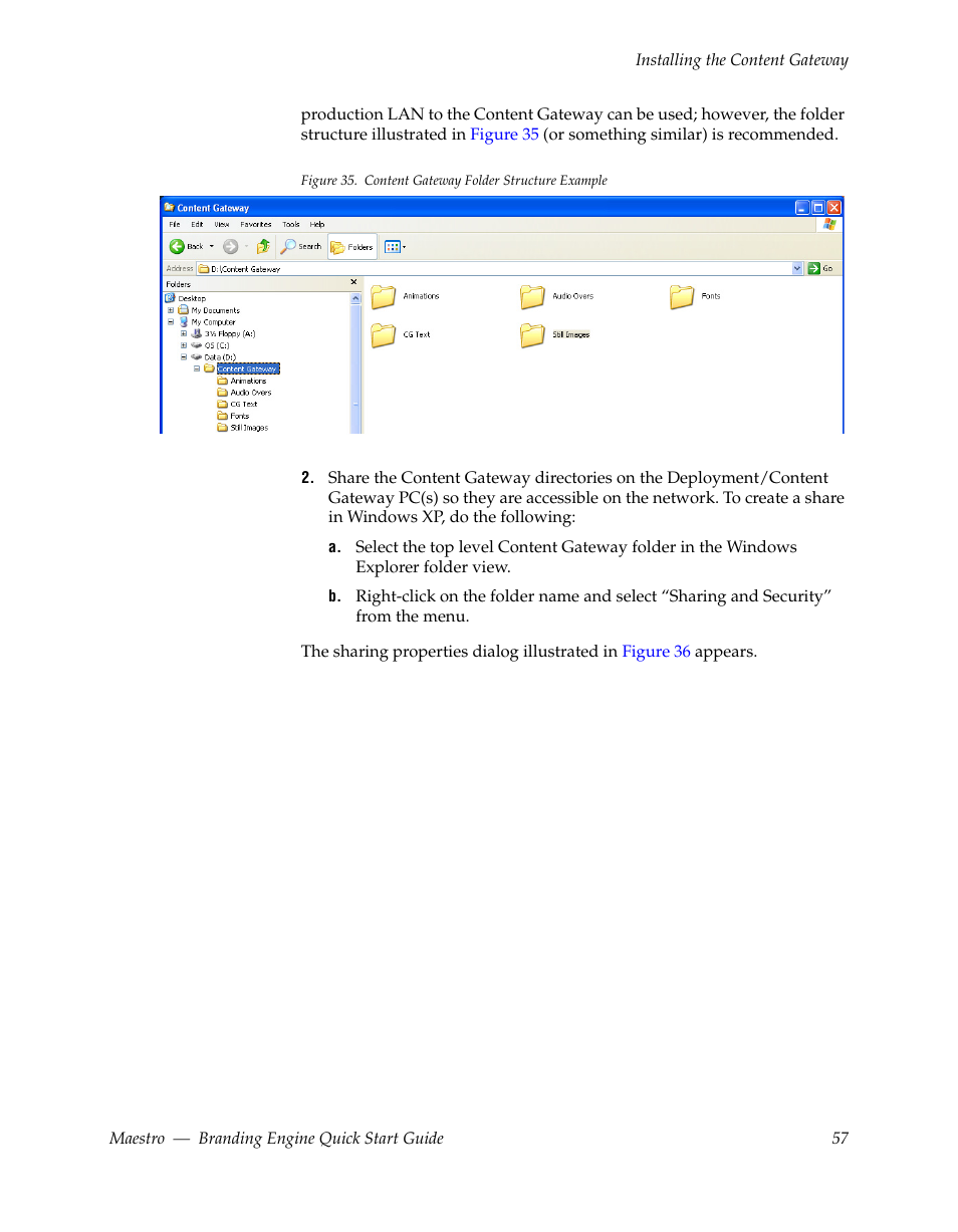 Grass Valley Maestro Master Control Branding Engine v.1.6.0 User Manual | Page 57 / 78