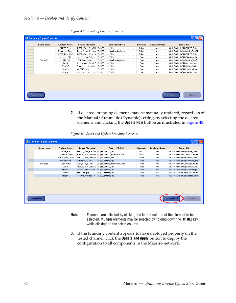 Grass Valley Maestro Master Control Branding Engine v.1.6.0 User Manual | Page 74 / 78