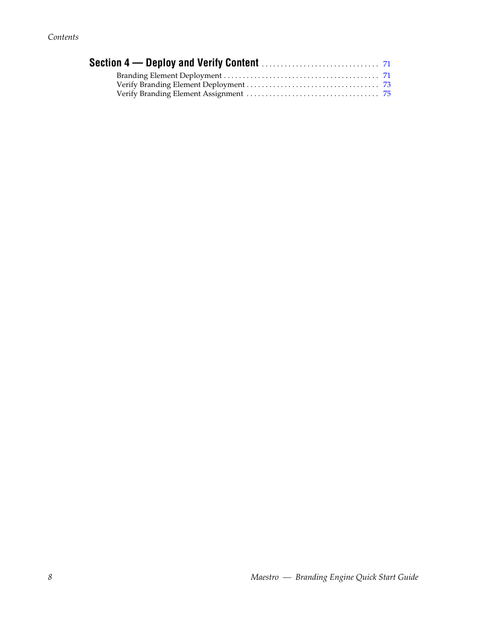 Grass Valley Maestro Master Control Branding Engine v.1.6.0 User Manual | Page 8 / 78
