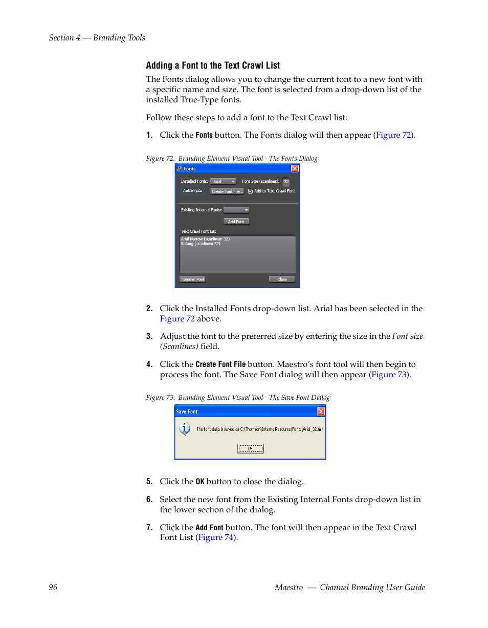 Grass Valley Maestro Master Control v.1.7 User Manual | Page 100 / 234
