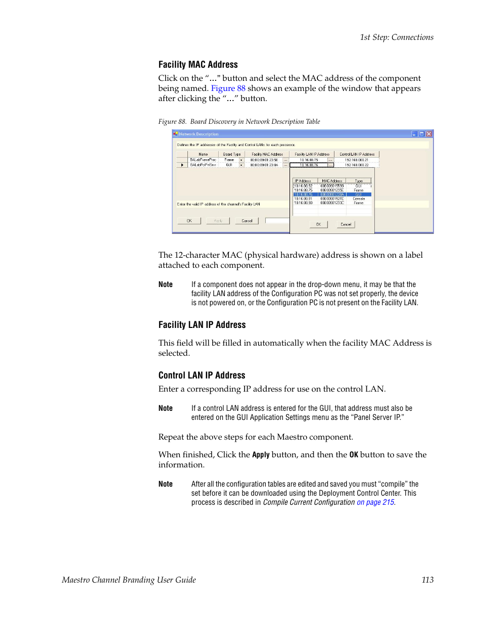 Grass Valley Maestro Master Control v.1.7 User Manual | Page 117 / 234