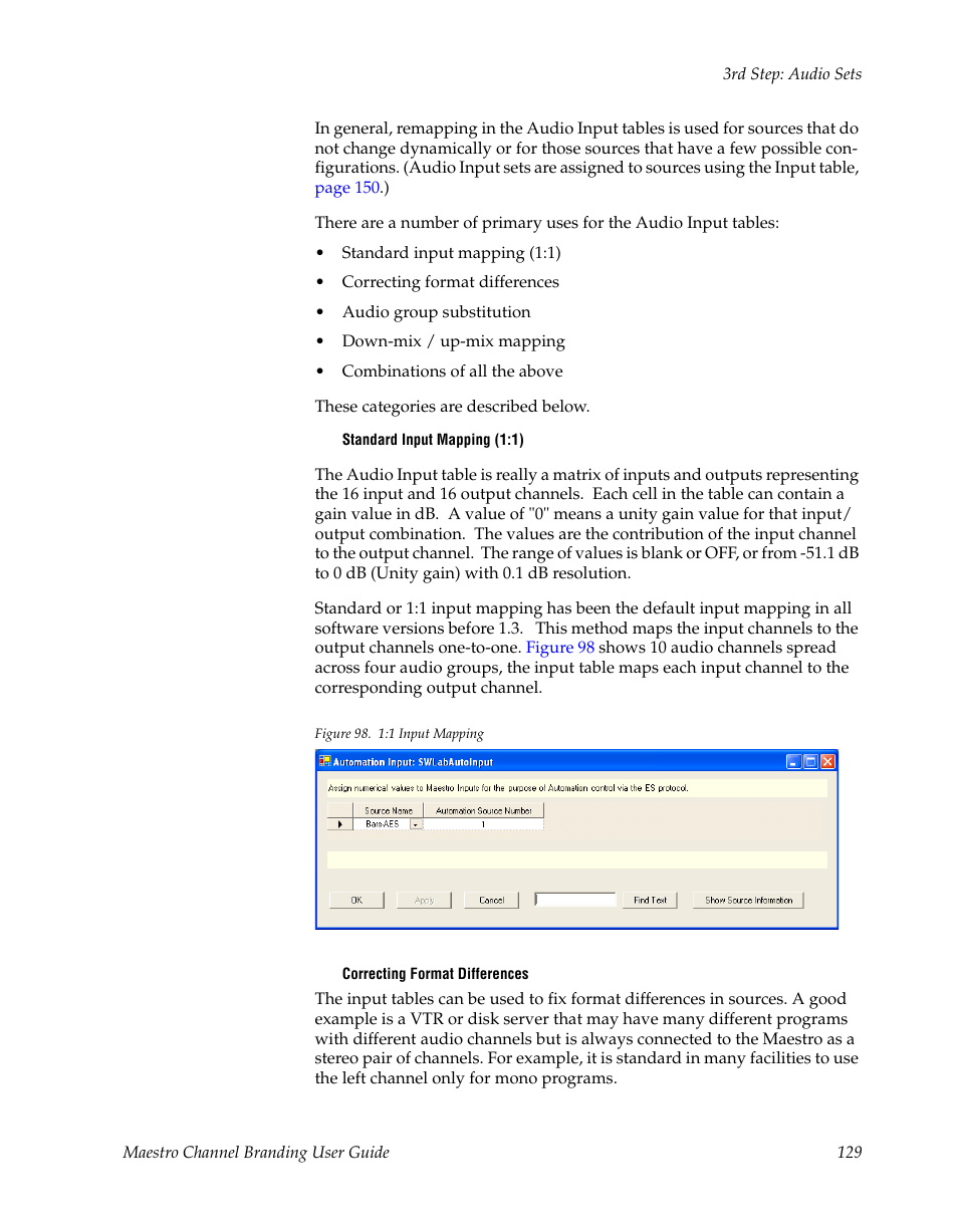 Grass Valley Maestro Master Control v.1.7 User Manual | Page 133 / 234