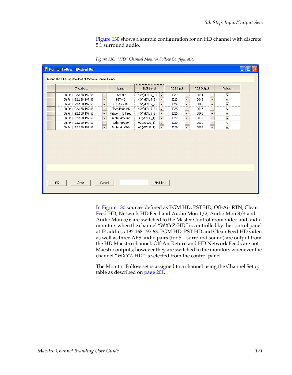 Grass Valley Maestro Master Control v.1.7 User Manual | Page 175 / 234