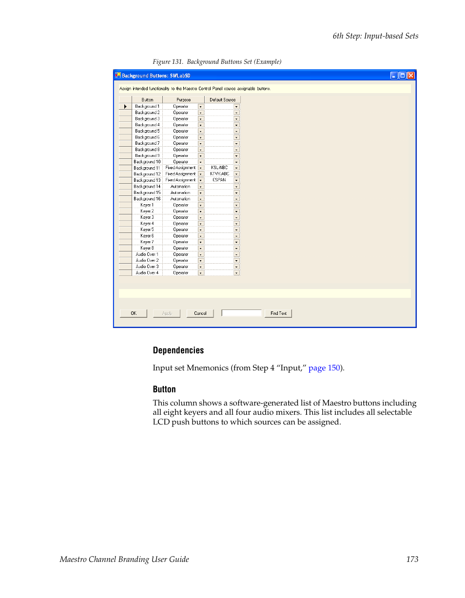 Grass Valley Maestro Master Control v.1.7 User Manual | Page 177 / 234