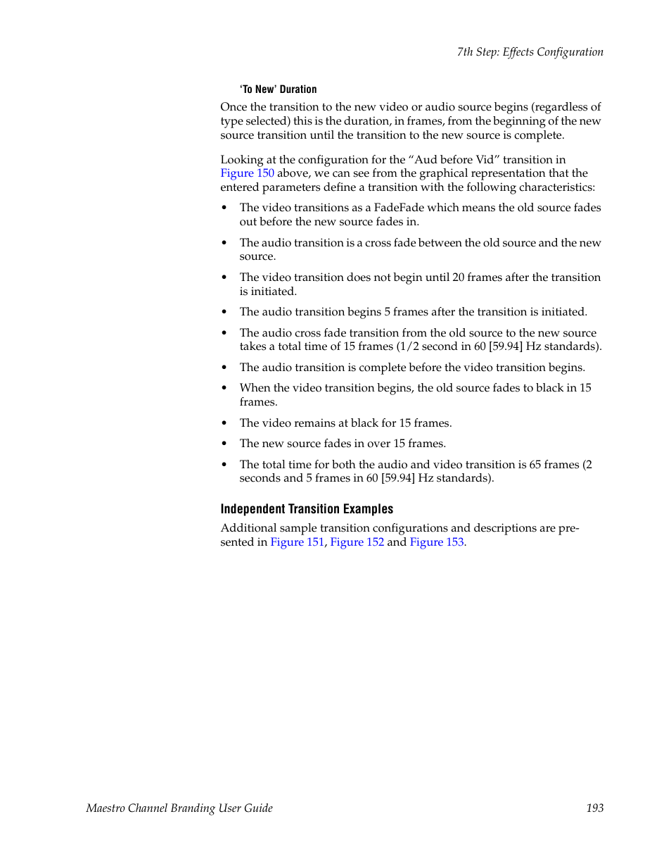 Grass Valley Maestro Master Control v.1.7 User Manual | Page 197 / 234